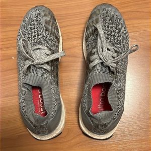 Adidas Women Uncaged Ultraboost Grey Primeknit Shoes, US Women Size 9